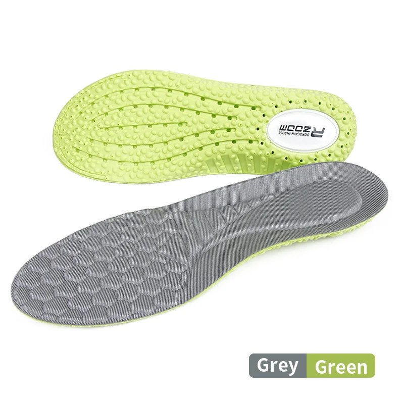 Soft Sole Wormwood Sport Insoles For Shoes Latex Soft Sole Cushion Running Deodorant Breathable Sweat Absorbing Sneaker Pads