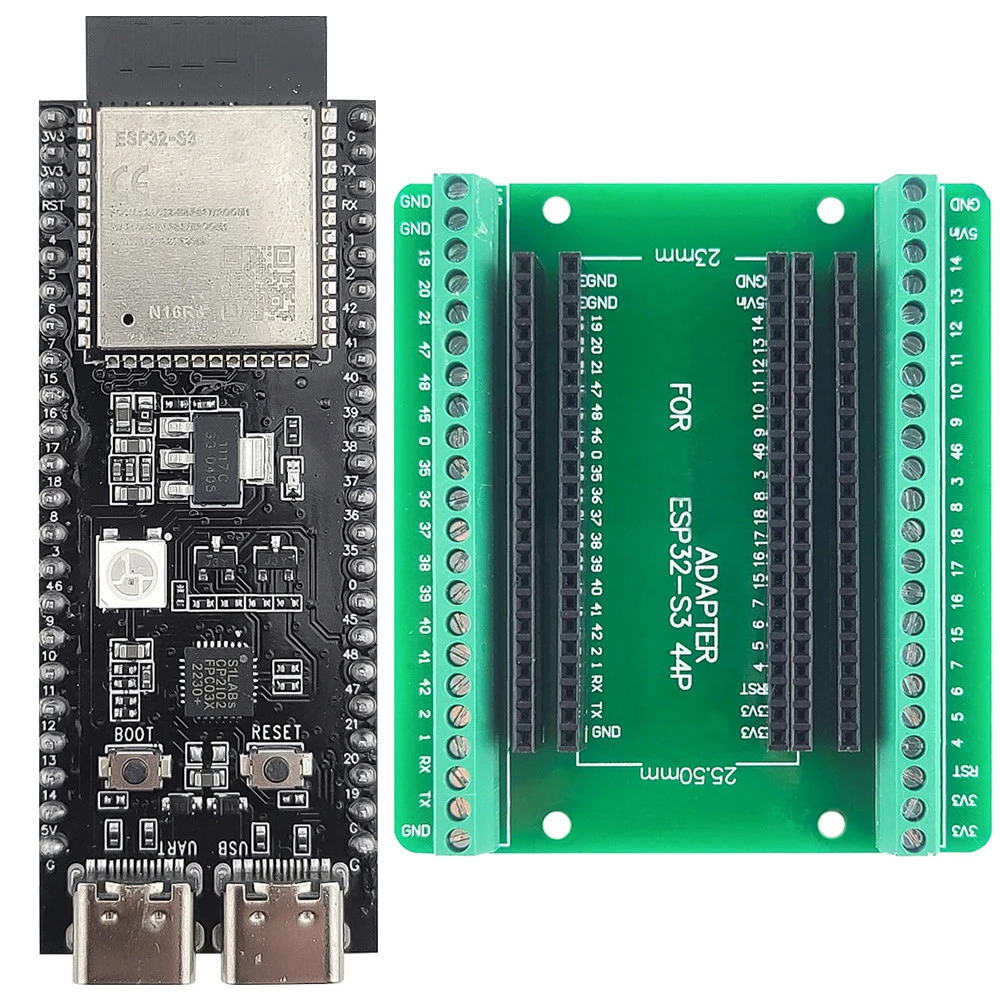 ตัวเลือกสินค้า บอร์ดพัฒนา IoT ครบวงจร ESP32-S3 โมดูล Wi-Fi & Bluetooth 2.4GHz