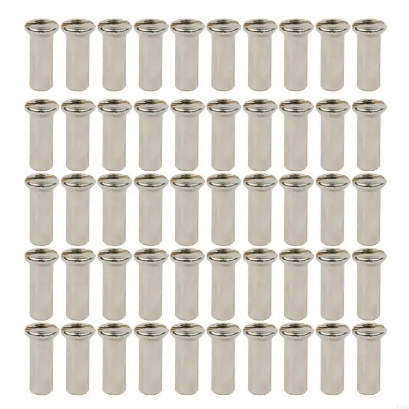 50pc 13G silver 13mm