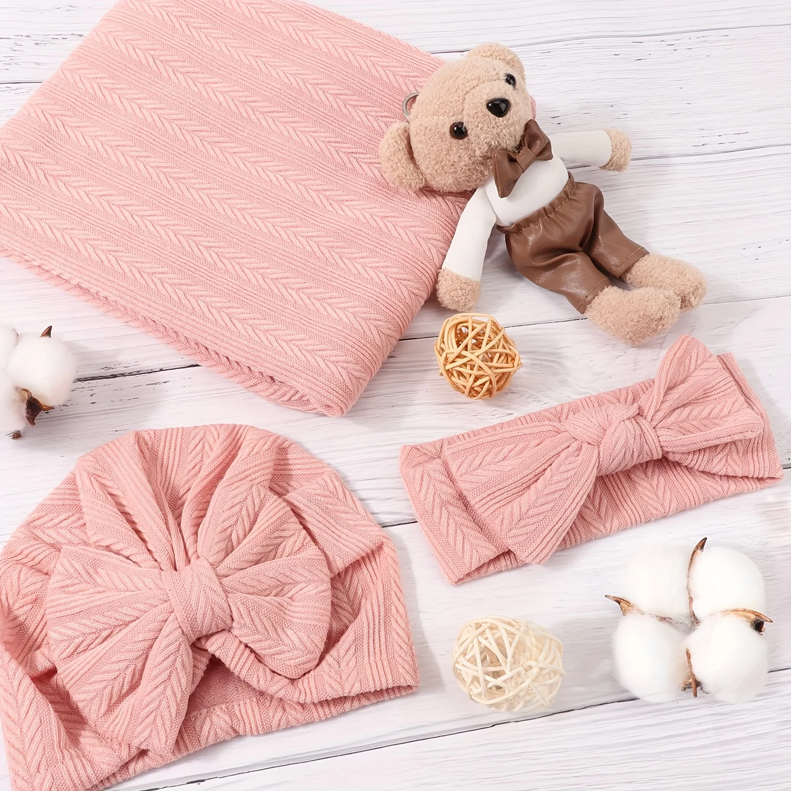 Baby Swaddle Hat Bundle 2