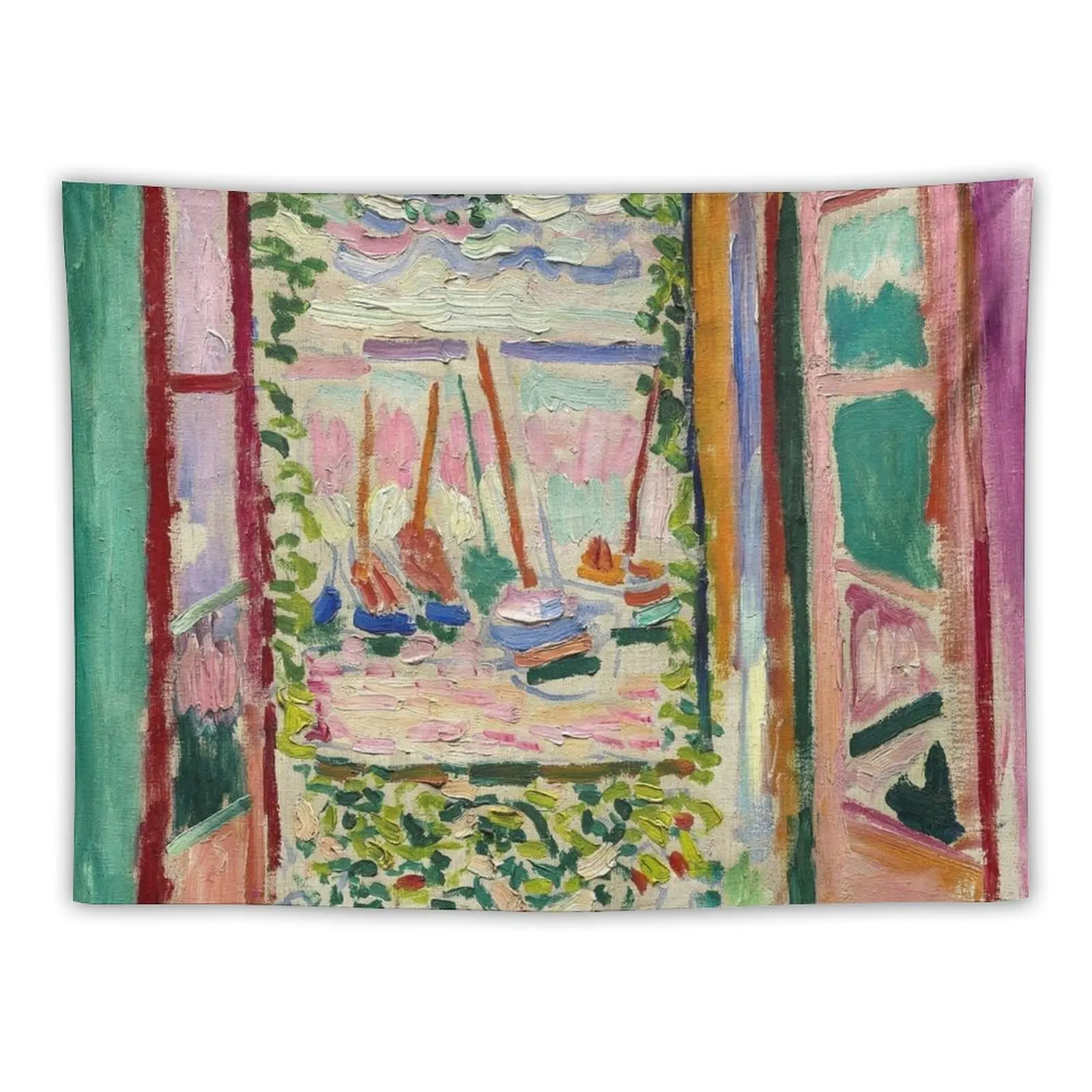 

The Open Window by Matisse Tapestry Room Ornaments Wall Mural Hanging Wall Tapestry