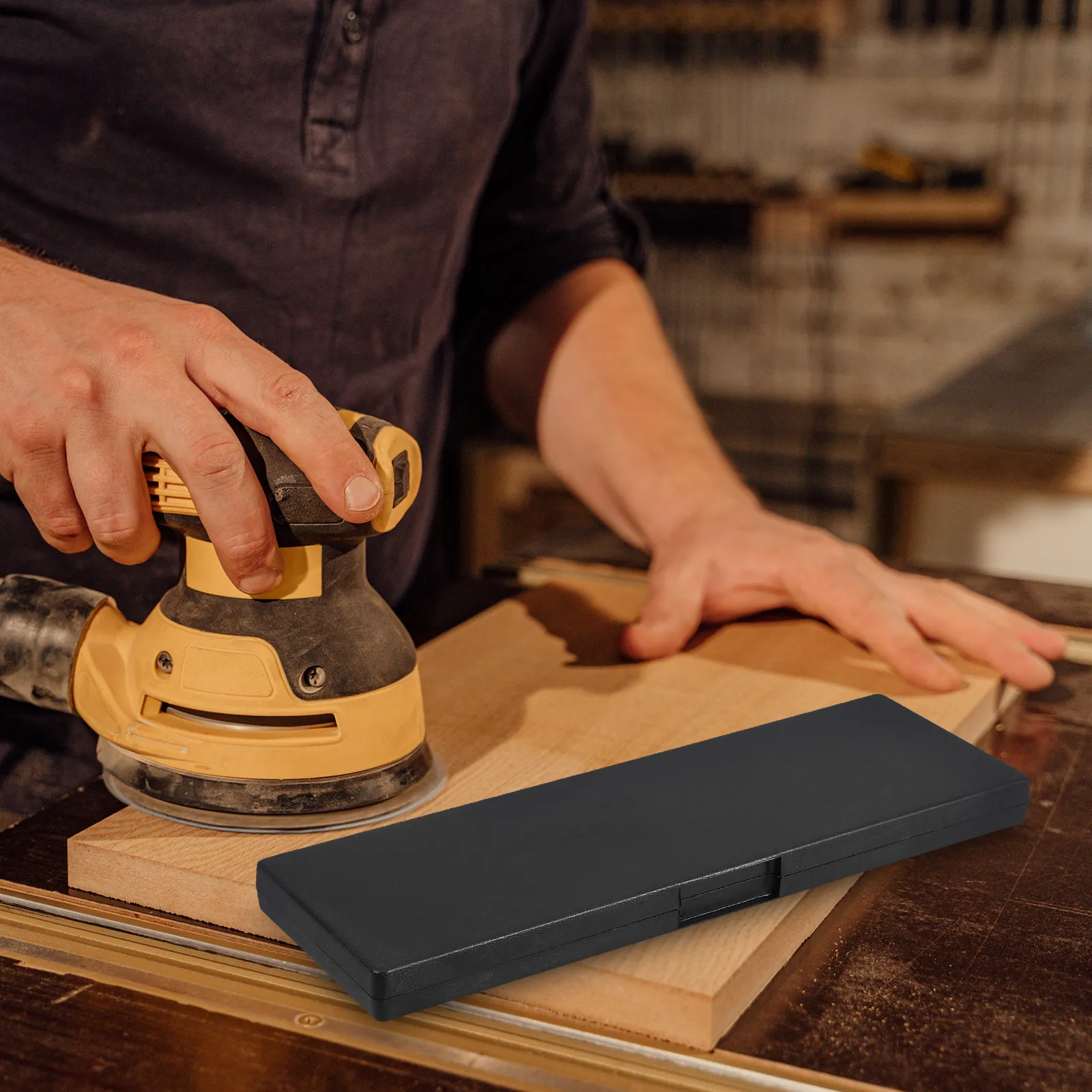 튼튼한 플라스틱 디지털 캘리퍼스 케이스 전자 길이 측정 실험실용 보호용 경량 보관 상자