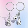 Unique Boxing Gloves Key Chain Simulation Fitness Equipment Pendant Personalized Keyring for Men Women Couple Car Keys Pendant 2