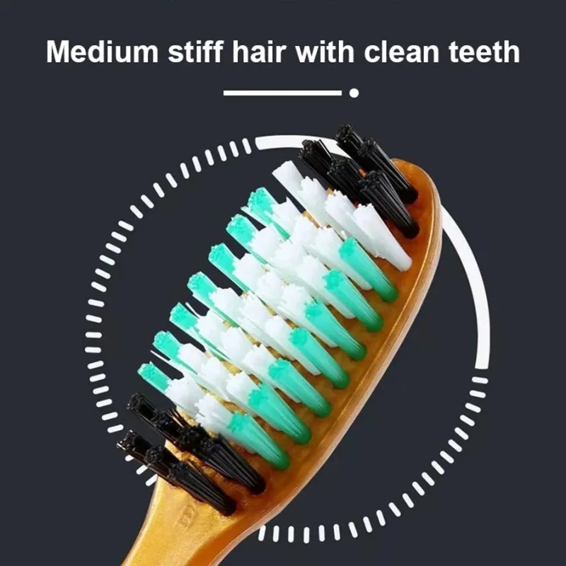 Manual Hard Bristle Toothbrush for Effective Oral Cleaning for Adults