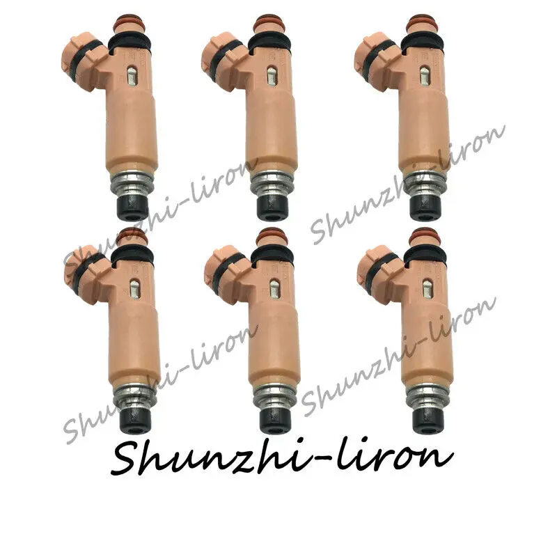 

6 шт. топливный инжектор 23250-20030 для 2004-2006 Toyota Sienna л V6
