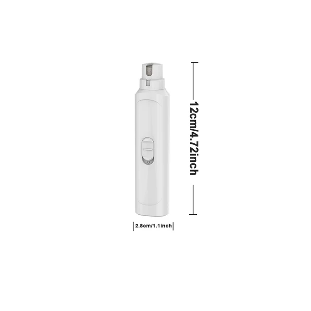 1 battery pet electric nail polish remover with 1st gear speed suitable for 2 AAA batteries, suitable for cats and dogs 4