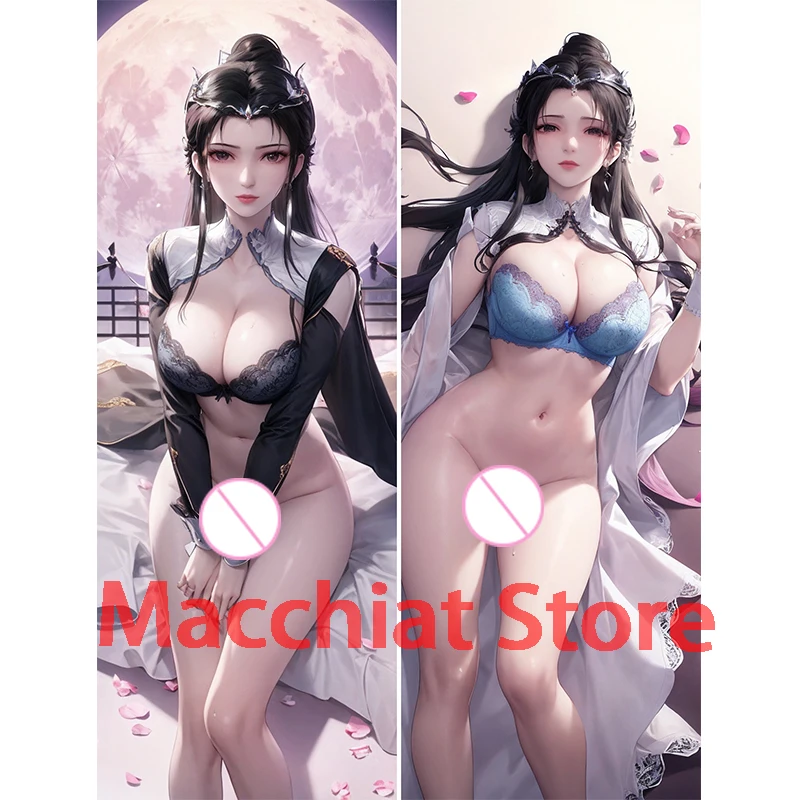 

Dakimakura anime Limuwan Goddess in Chinese Anime Pretty Girls Double-sided Print Life-size body pillows cover Adult