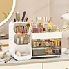 Large Luxury Cosmetics Storage Box, Dressing Table, Dustproof Makeup Organizer Case, Desktop Makeup Storage Holder Rack, 2024 3
