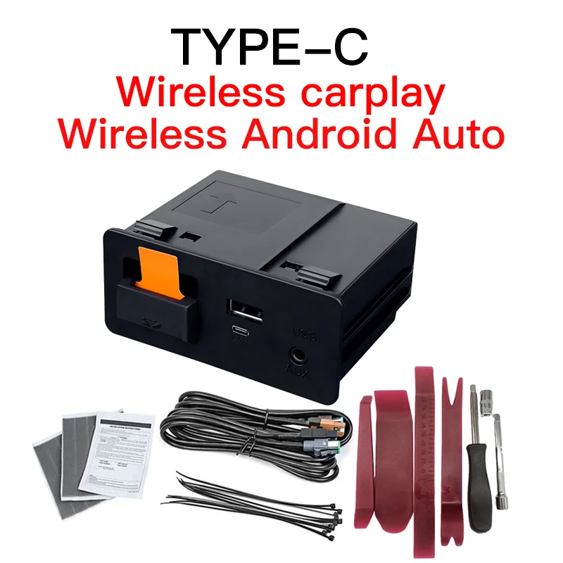 Type-C CarPlay wireless Android Auto USB Adapter for Mazda 2 3 6