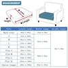 Jacquard Sofa Seat Cushion Cover Elastic Removable Sofa Cover Furniture Protector L Shape Armchair Single Sofa Slipcovers 2