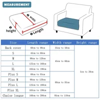 Jacquard Sofa Seat Cushion Cover Elastic Removable Sofa Cover Furniture Protector L Shape Armchair Single Sofa Slipcovers 2