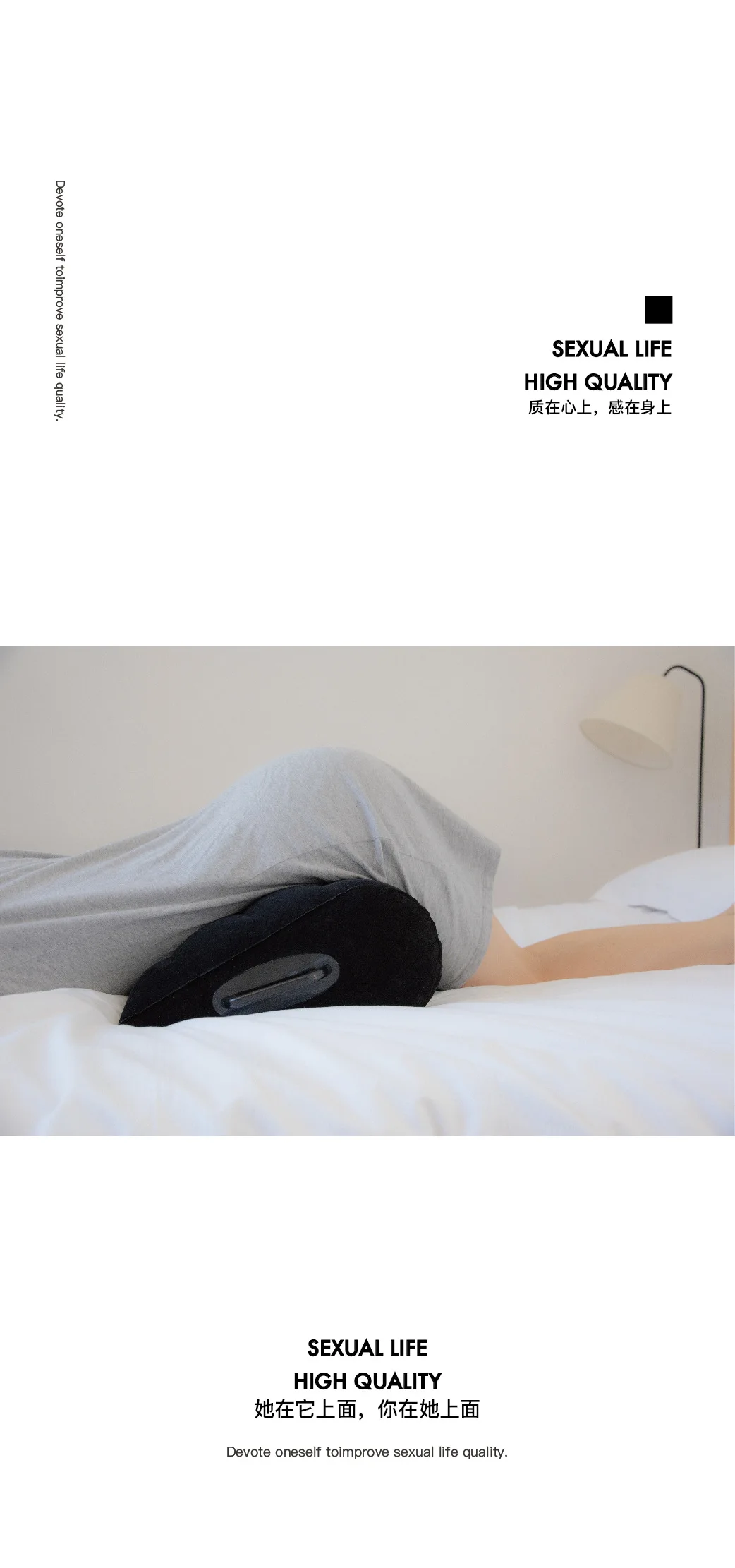 Description Picture 3 of itemInflatable Travel Pillow Multifunctional Body Pillow Lumbar Pillow Travel Positions Support Air Cushion Pvc Triangular Pillow