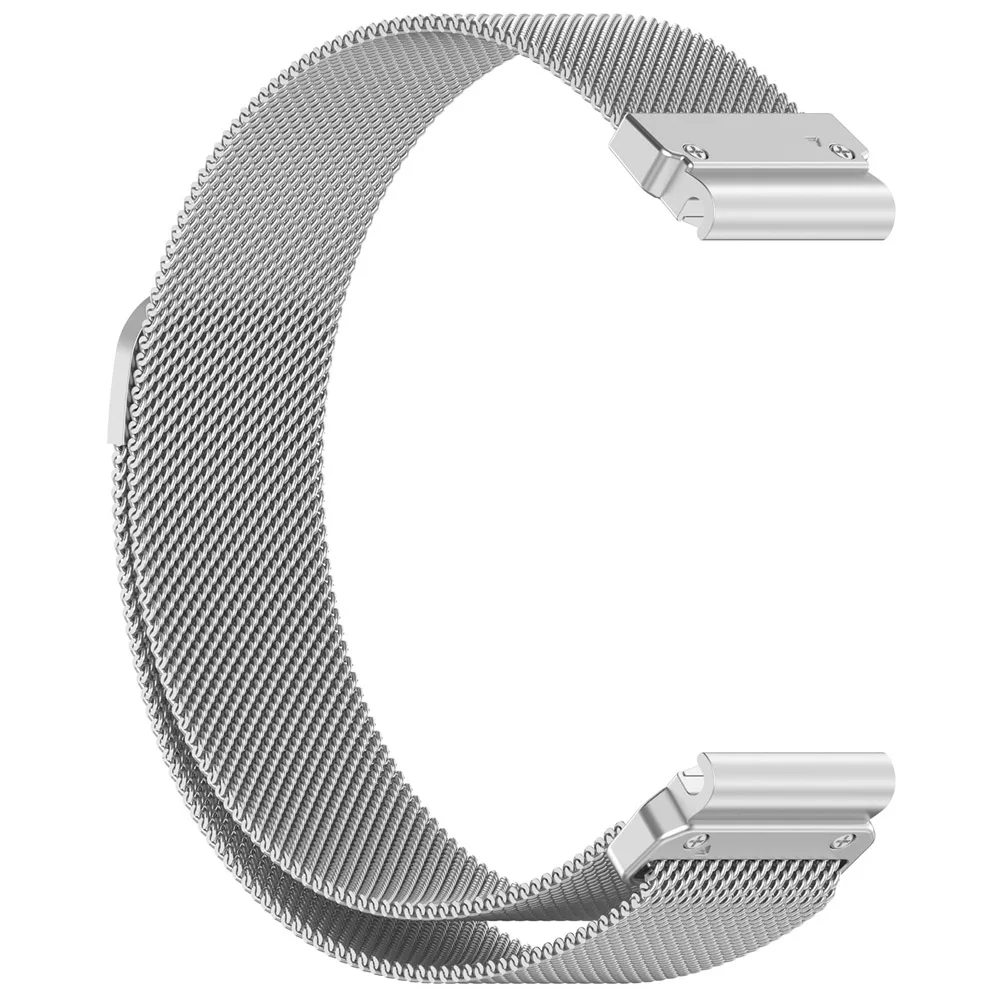 Milanese Magnetic Loop Stainless Steel Replacement Strap for Smartwatch Wristbands
