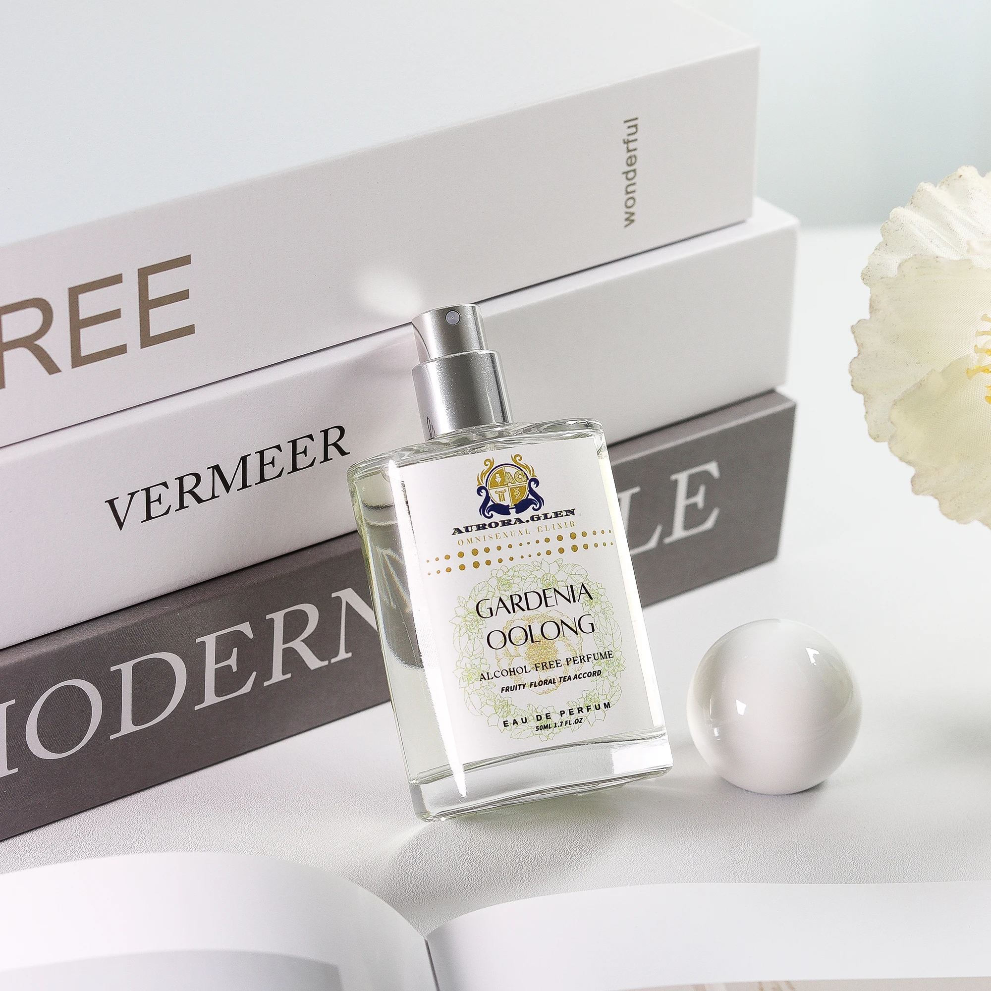 Premium Luxury Perfume Bottle and Gift Box Set – Refillable Crystal, Acrylic, and Metal... - SKU PGBB1005 - UGI Packaging