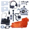 Cylinder Cover Carburetor Ignition Coil For Stihl MS180 MS170 018 017 Tune-up Kit Air Filter Housing Chainsaw Spare Parts 4