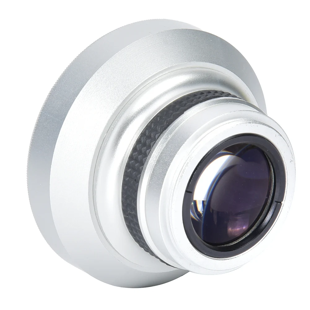 37 mm 0,25 x Fisheye-Zusatzsilber, starke Anwendbarkeit, Fisheye-Objektiv, Kamera, Silber, für Fotografen, Geschenk, Kamerazubehör – Detail 9
