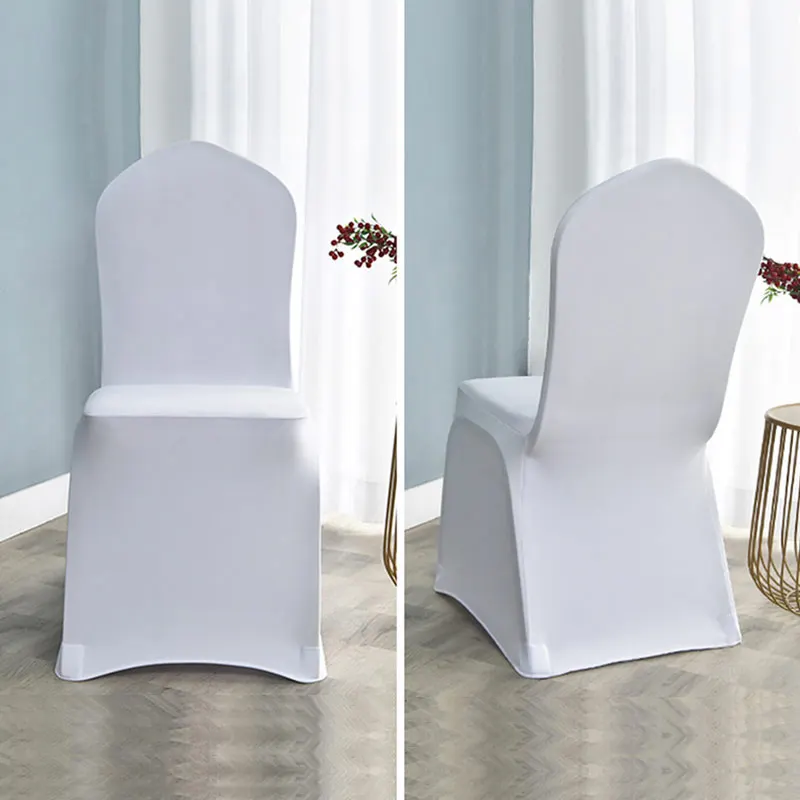 Wedding Chair Covers Spandex Stretch Slipcover for Restaurant Banquet Hotel Dining Party Universal Chair Cover 3