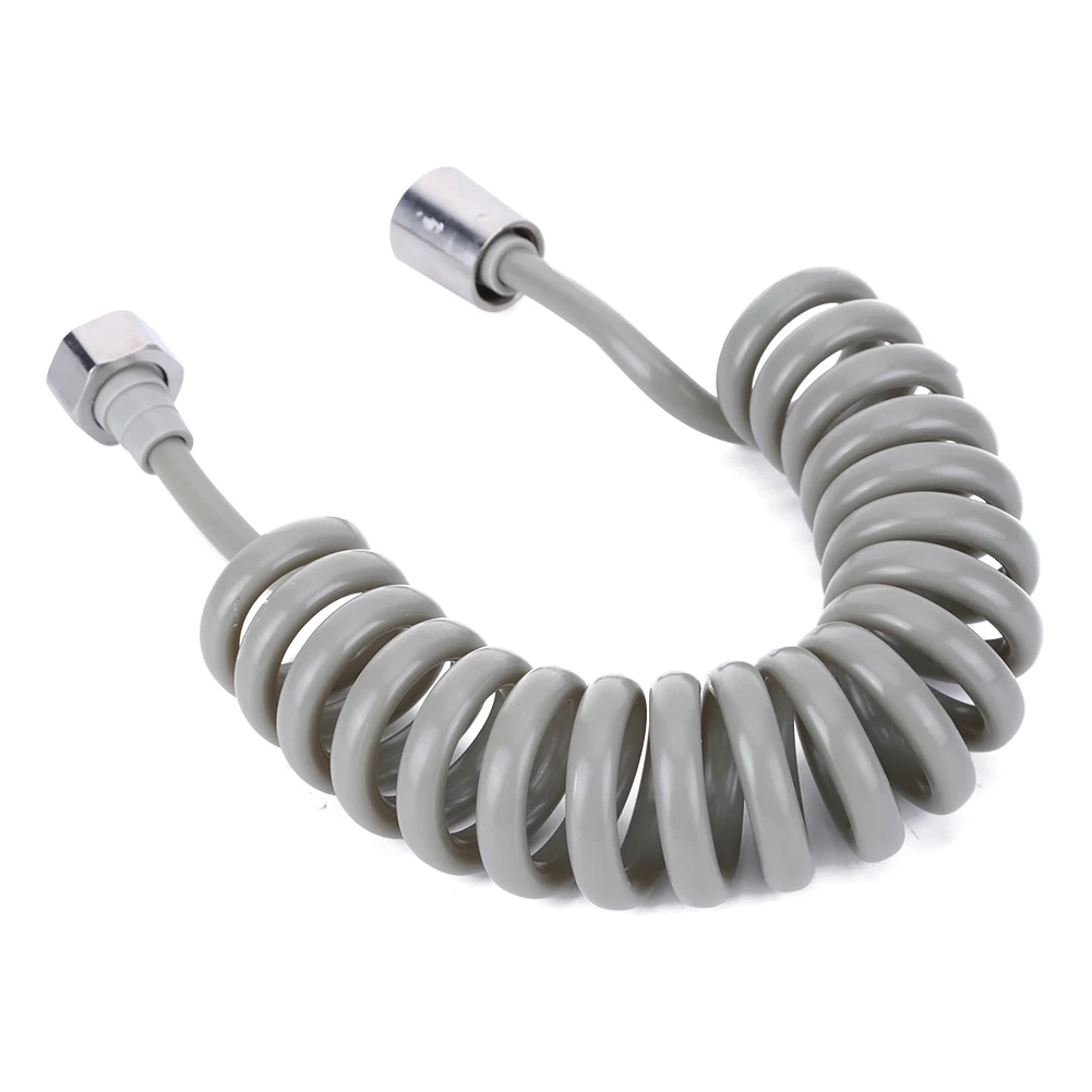 2/3/4 Meters Spring Shower Hose Flexible Connect Pipe Plastic Soft Hose Tube Anti-wrap for Bathroom Water Toilet Bidet Sprayer