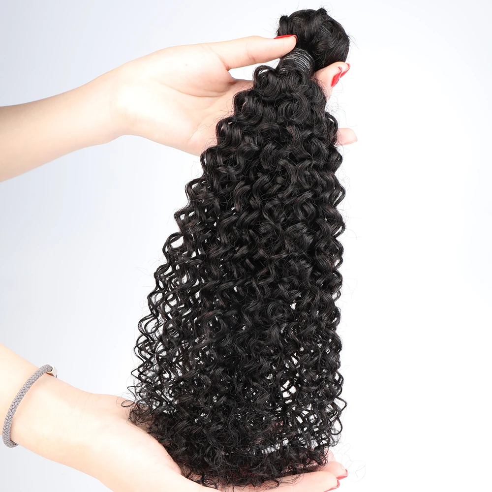 Brazilian Small Spirals Curly Bundles Unprocessed Mongolian Curl Human Hair Weave Bundles Remy Hair Wefts Extensions 8-24inch