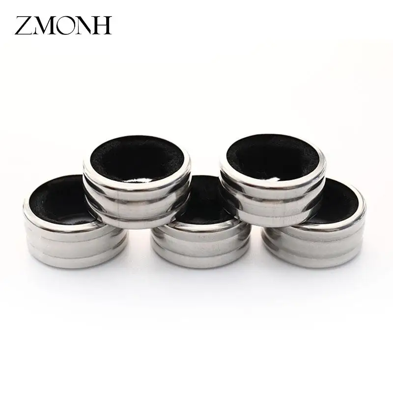 Wine Bottle Stop Ring Stainless Steel Red Wine Bottle Practical Drip Drop Proof Stop Ring Bar Tools 5pcs