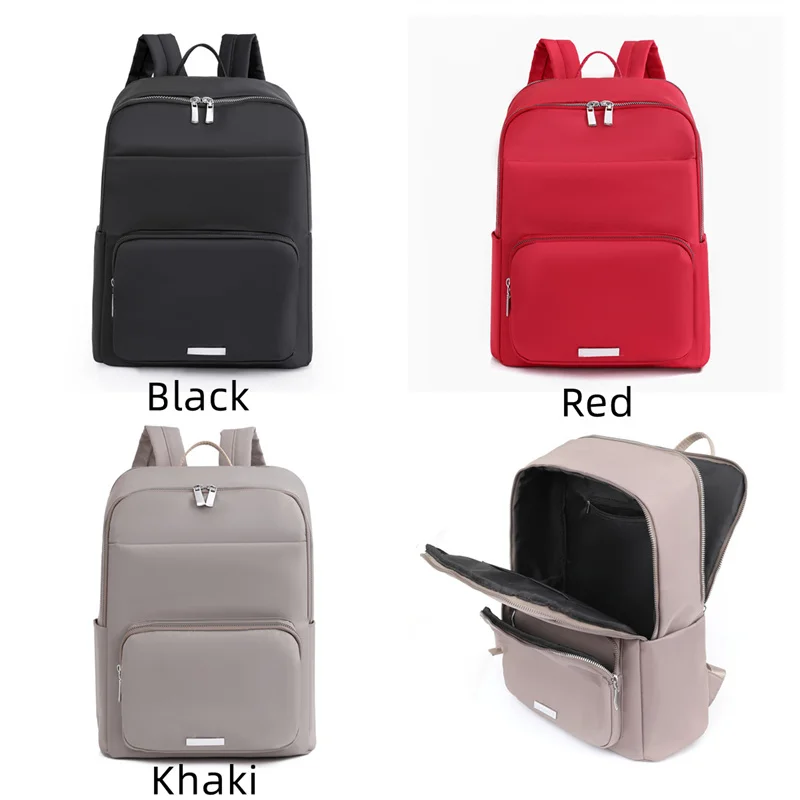 Women's Leisure Nylon Knapsacks Waterproof Large Capacity Female Fashion Simplicity Rucksacks Ladies Versatile Travel Backpacks