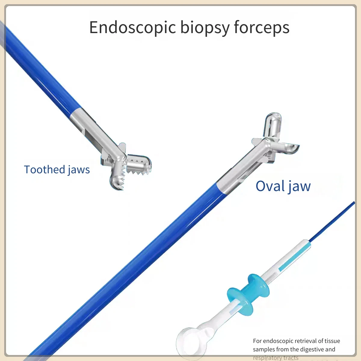 Disposable endoscopic biopsy forceps 5pcs