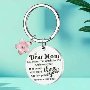 keyring love mom for mother's Day gift