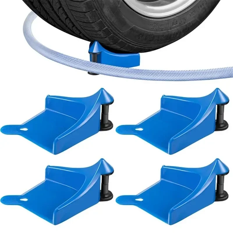 1pc Car Hose Guide Tire Hose Roller for Car Washing Detailing Tire Guide Wheel Rolling System Tool Stopper