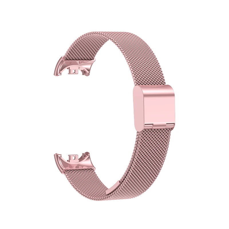 Sleek Stainless Steel Milanese Bracelet Strap - Premium Metal Wristband Accessory
