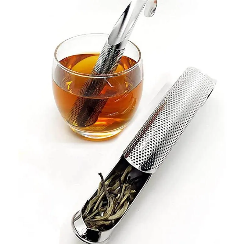 Tea Infuser Stainless Steel Tea Infuser Strainer For Spice Colator Ceremony Set Poop Teaware InfusorItem Teapot Sieve