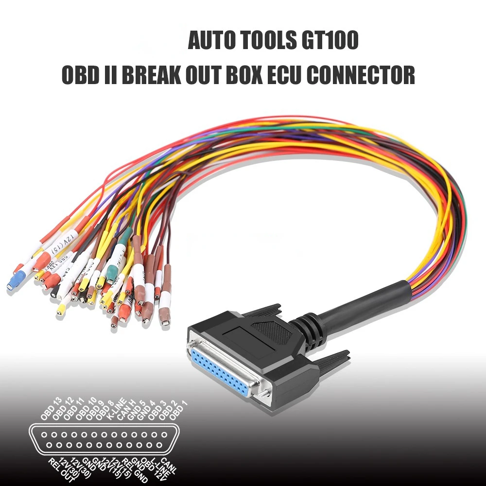 

GT100 Colorful Jumper Cable for DB25 All ECU