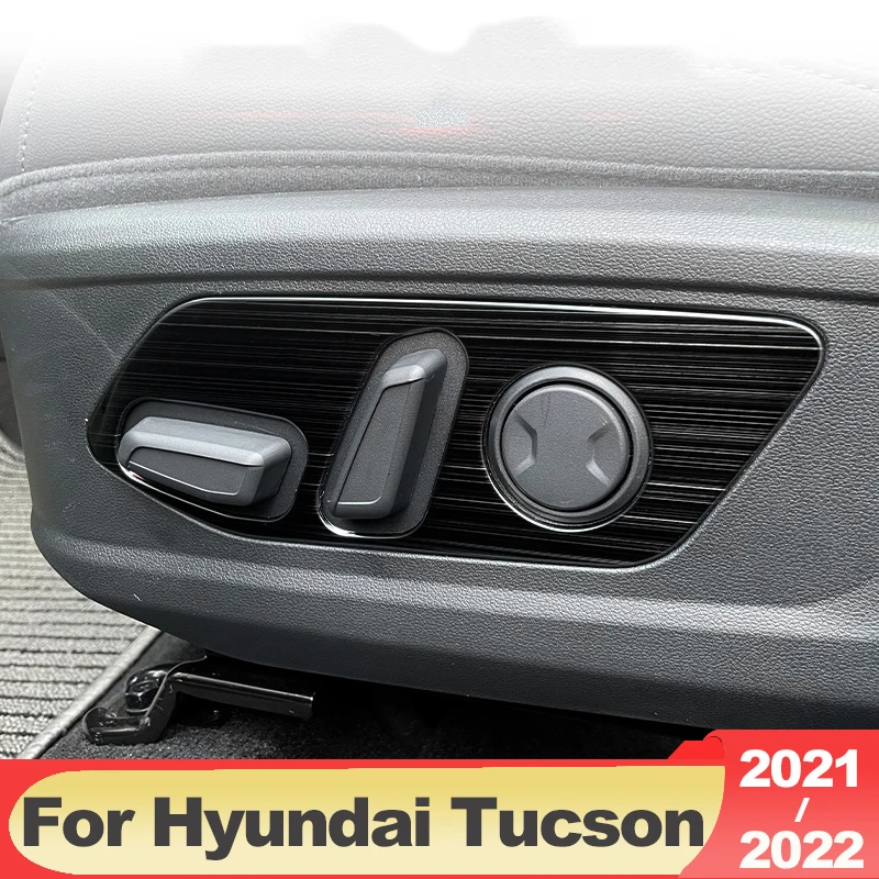 

Для Hyundai Tucson NX4 2021 2022 2023 Гибридный N Line автомобильное сиденье, панель, Обложка, отделка, наклейка, аксессуары для интерьера