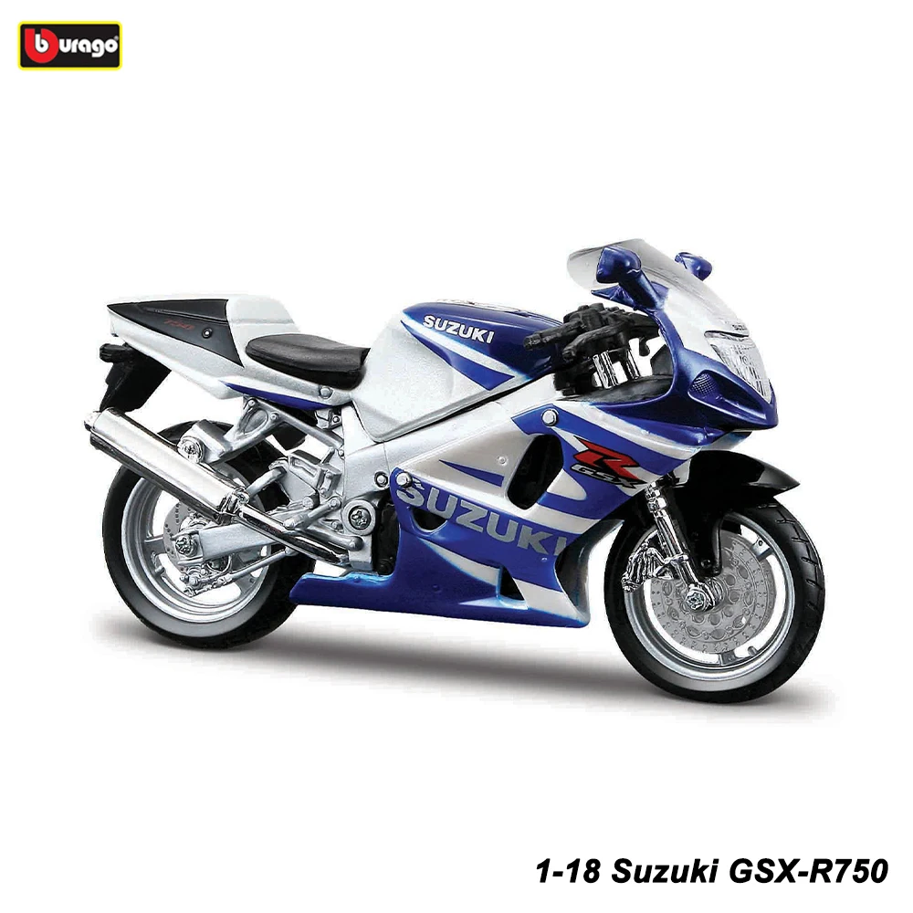Bburago 1:18 Alloy Supermoto Adventure Motorcycle Toy