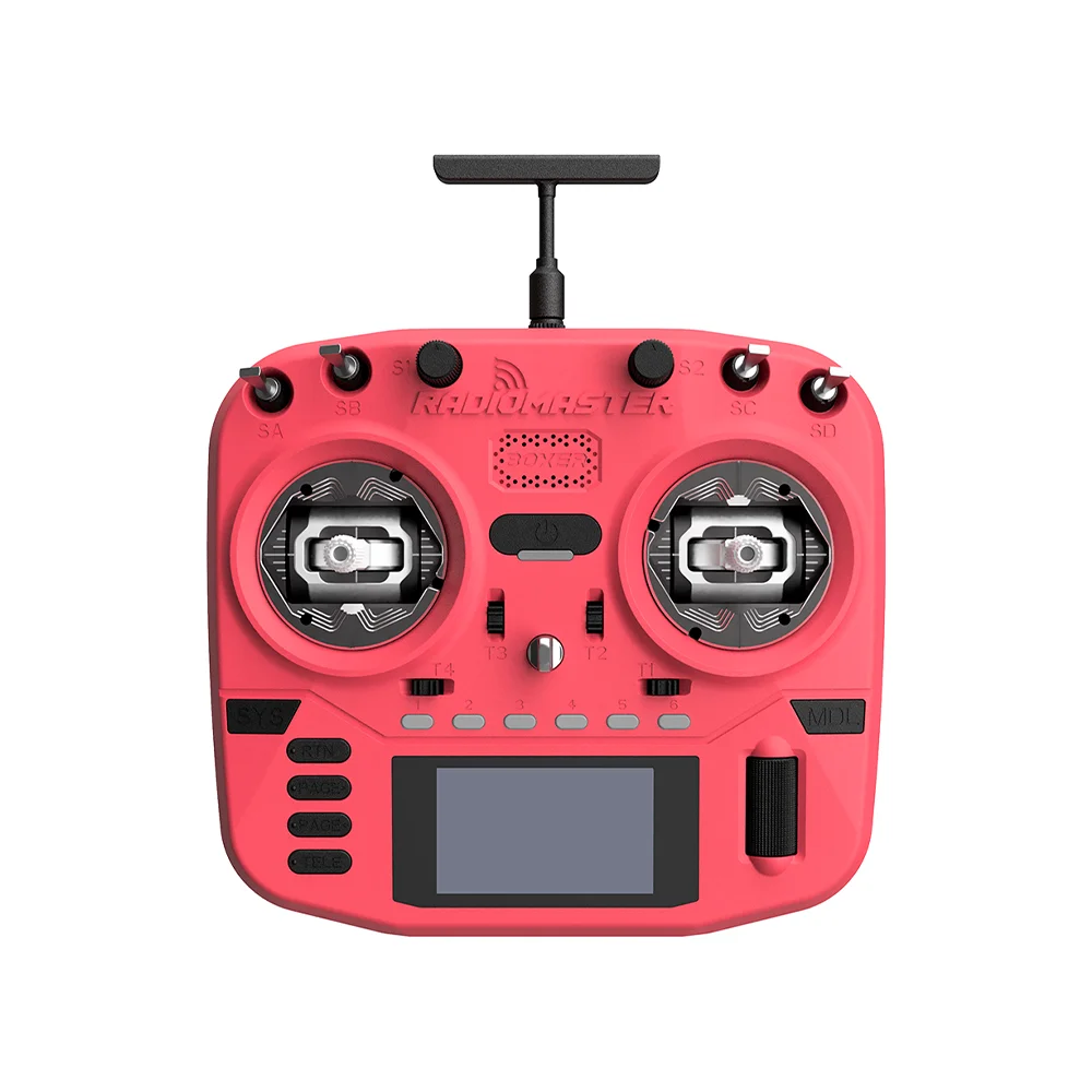 Радиоконтроллер Radiomaster Boxer Crush, 16 каналов, 2,4G, AG01, подвесы для зала, передатчик ELRS, пульт дистанционного управления thumbnail 4