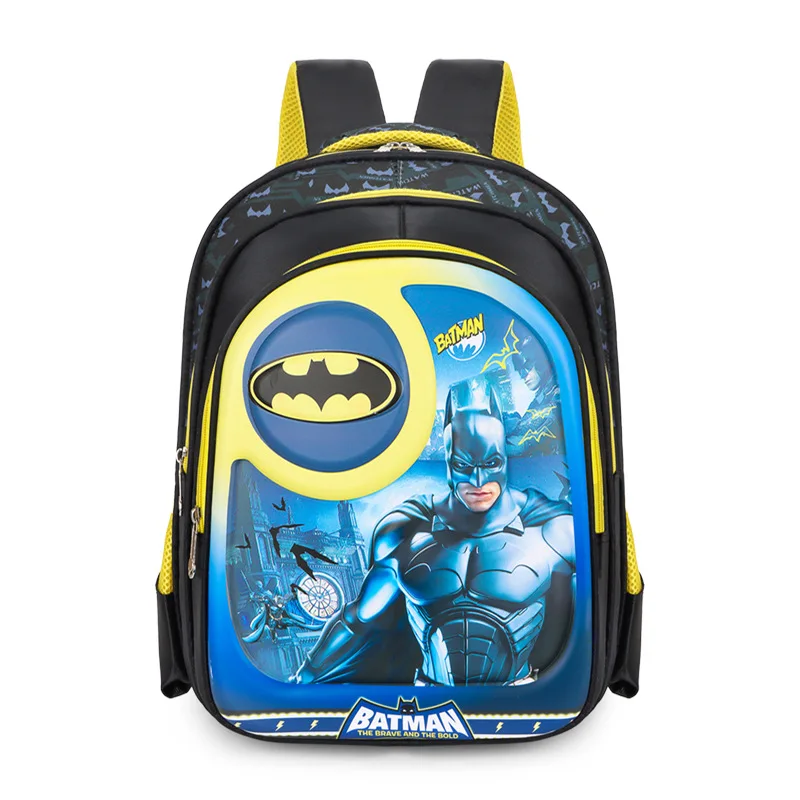 Disney Frozen School Bag For Boys Girls Grade 1-3 Primary Student Shoulder Orthopedic Backpack Elsa Anna Spider Man Mochila