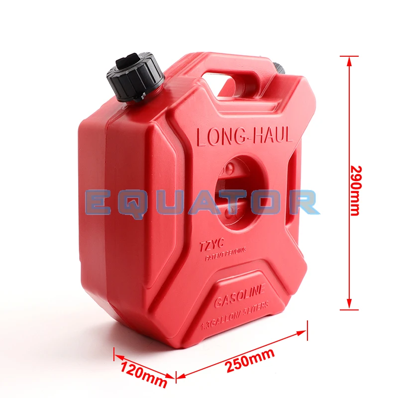 3/5L Red Motorcycle Jerry Can with Lock Car Emergency Fuel Tank Gas Gasoline Tanks Container For ATV SUV Motorcycle Accessories