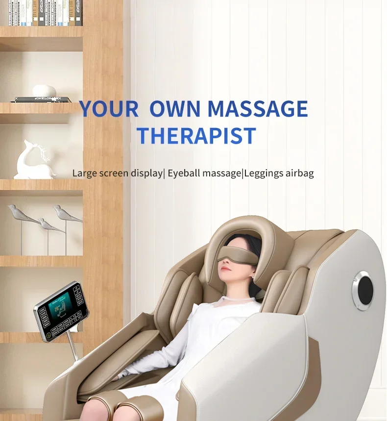 Massage Chair SL Track 4D Full Body Zero Gravity Sale Stretch Technical Online Support 5