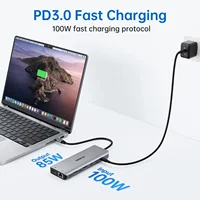 MOKiN Gigabit Ethernet PD100W Docking Station