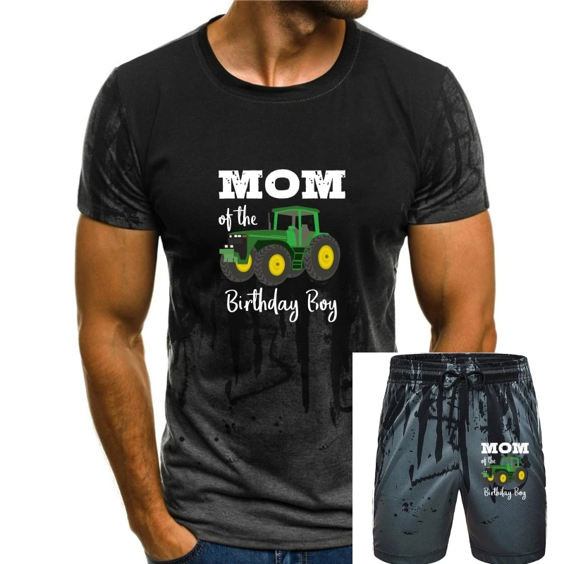 

Birthday Boy Shirt Tractor T Shirt Shirt Farm Party Tee Area Of The Mother 2020 Summer T Shirts For Men