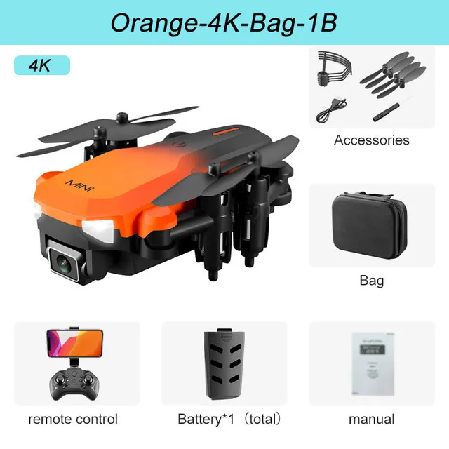 RC Helicopters KK9 Mini Drone 4K HD Dual Camera WIFI FPV Function Altitude Hold With Obstacle Avoidance RC Helicopt Quadcopter Toy toy helicopter RC Helicopters