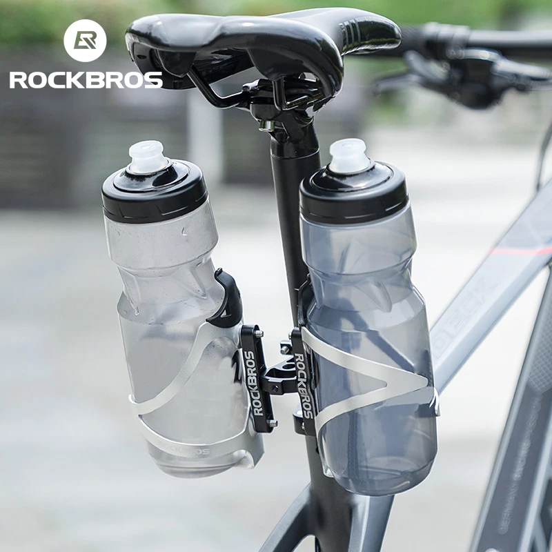 Aluminum Alloy Bicycle Bottle Cage Mount Adapter, MTB Road Bike Handlebar Water Bottle Holder, Seat Post Mount, Bicycle Water Bottle Cage, Bicycle Bottle Holder, Water Bottle Holder