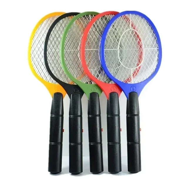 Electric Fly Insect Bug Zapper Bat Handheld Insect Fly Swatter Racket Portable Mosquitos Killer Pest Control for Bedroom Insects 2