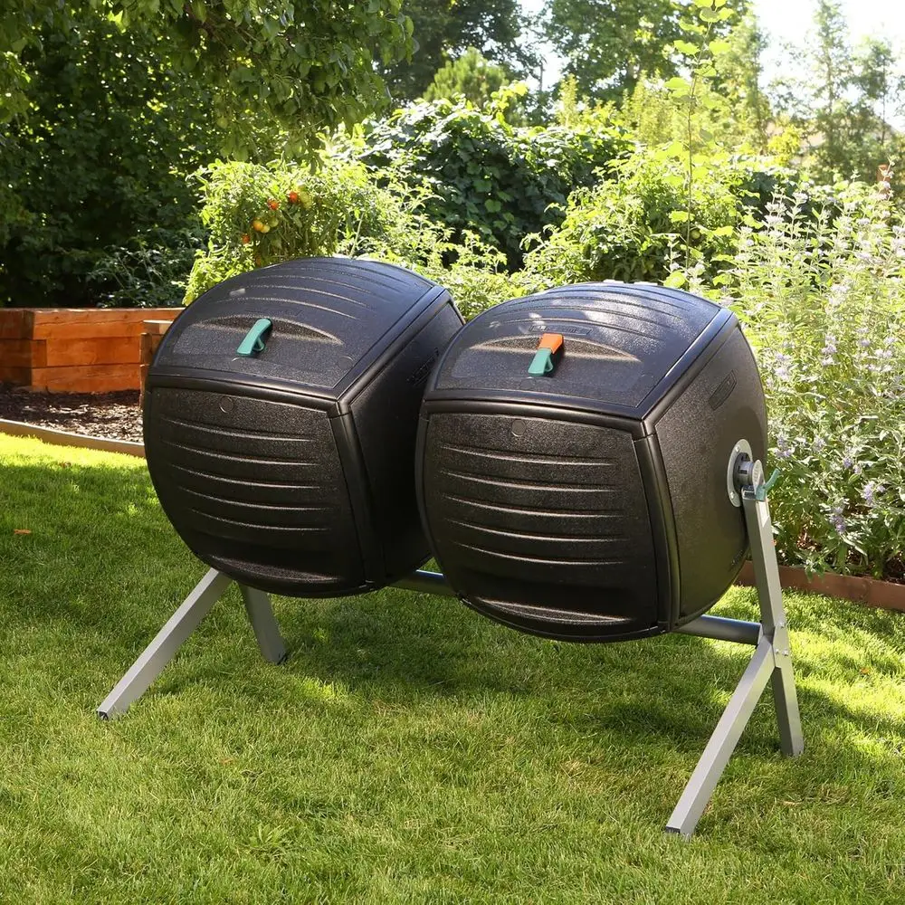 Two 50-gallon barrels