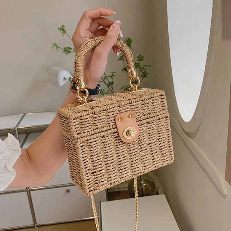Wicker Straw Purses For Summer 2021 Woven Bags For Women Woven