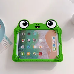 Cute 3D Cartoon Frog Bracket Soft Silicone Tablet Case for MatePad 11.5 S (QW - NoSP)