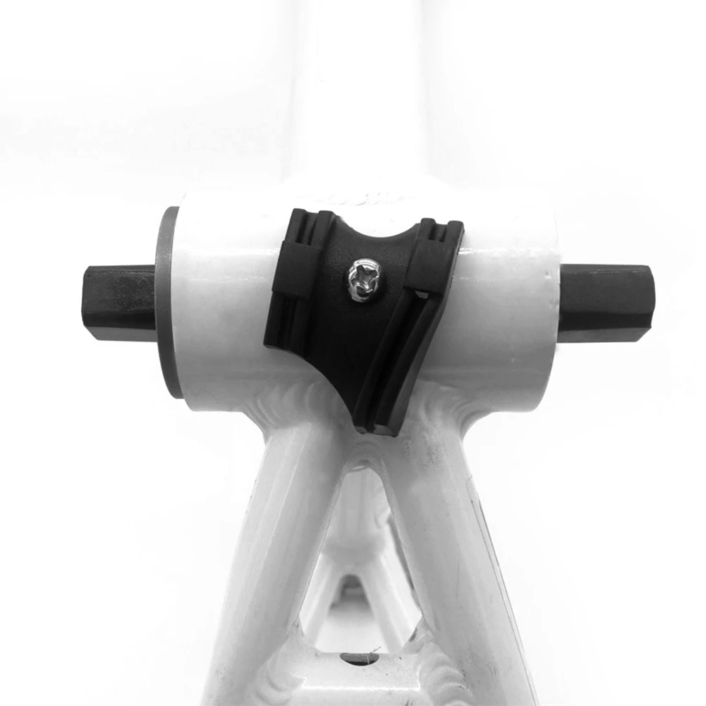 Road Bike Bicycle Frame Bottom Bracket Cable Guide Plastic 40mm*30mm with Screw Black Bicycle Cycling Parts Accessories bicycle parts bicycle frame
