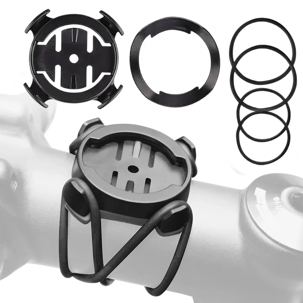 Bike Computer Mount Bracket Quick-Release Speedometer Holder Adjustable Cycling Stopwatch Adapter Road Bicycle Handlebar