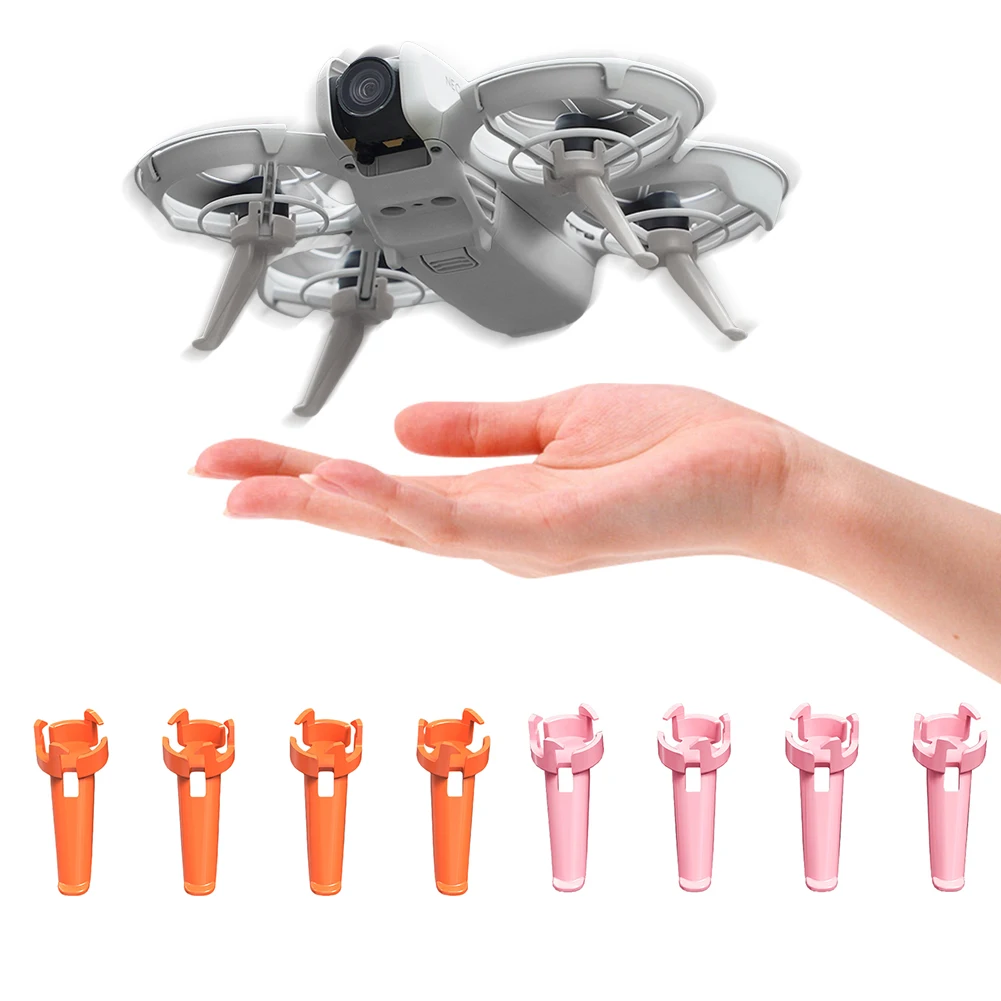 4pcs Heightened Enhancement Tripod Support Leg Protector Quick Release Feet Extensions Bracket For DJI Neo Drone Accessories