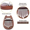 8 Sleutel Mini Houten Kalimba Hoge Kwaliteit Prachtige Vinger Duim Piano Marimba Muzikale Goede Accessoire Hanger Cadeau 5