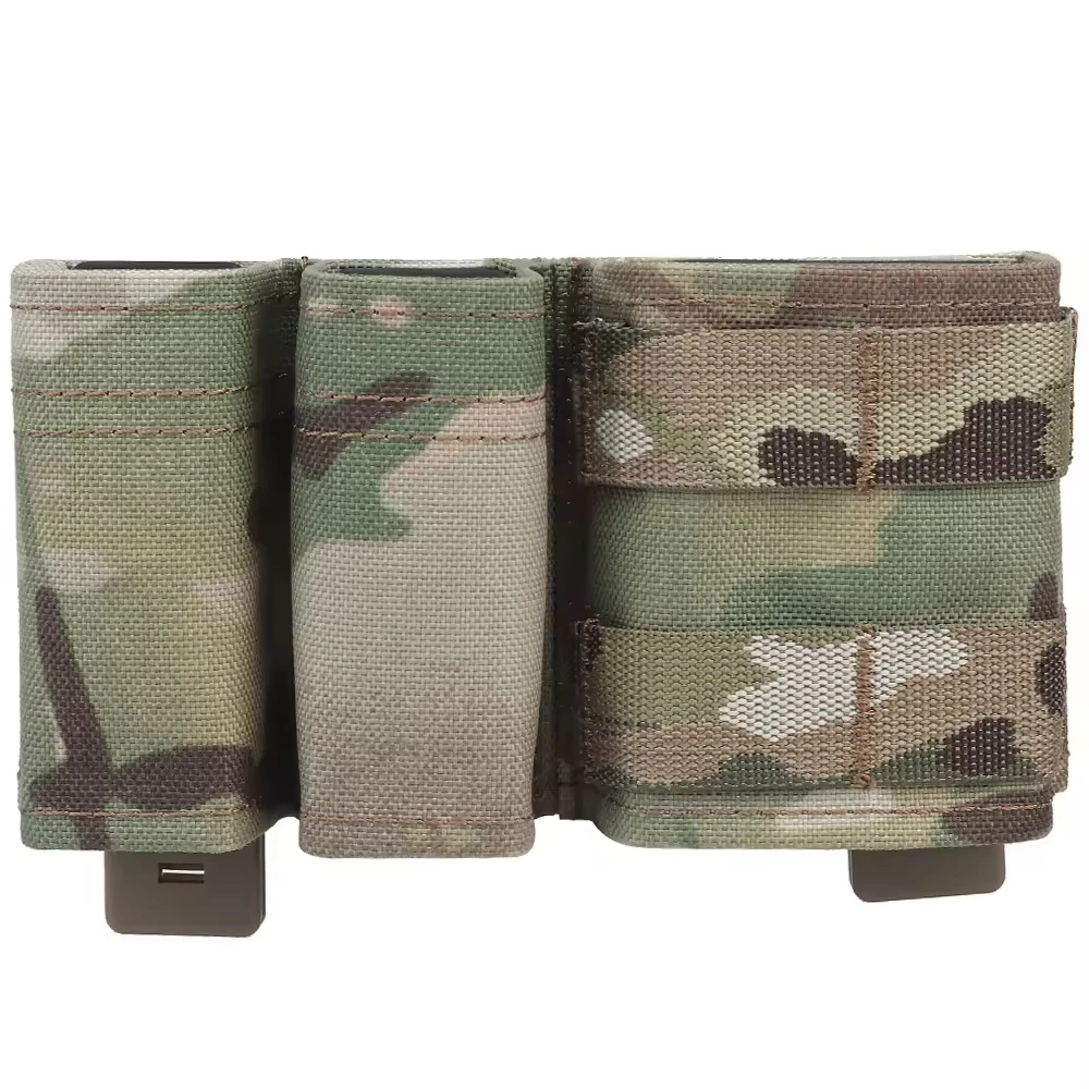 

Multi functional Molle outdoor tactical bag with dual magazine and Camo function pack